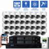 GW Security 32 Channel 5MP Security Camera System, 5MP (2592x1944p) 2.8-12 mm Varifocal Lens 4x Optical Zoom PoE IP 32 Dome Cameras & 4K NVR, part of GW Security's collection of security cameras for sale