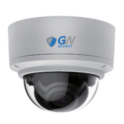 GW8171MMIC 8MP 4K IP POE 2.7-13.5mm Motorized Lens Dome Security Camera, Built-In Microphone, 5X Optical Zoom, Human Detection, Part of the GW Security Collection of security cameras for sale