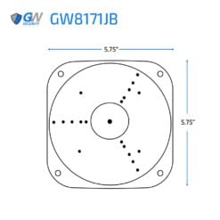GW8171JB dimensions