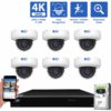 GW8571MMIC Security Camera System 6 Pack