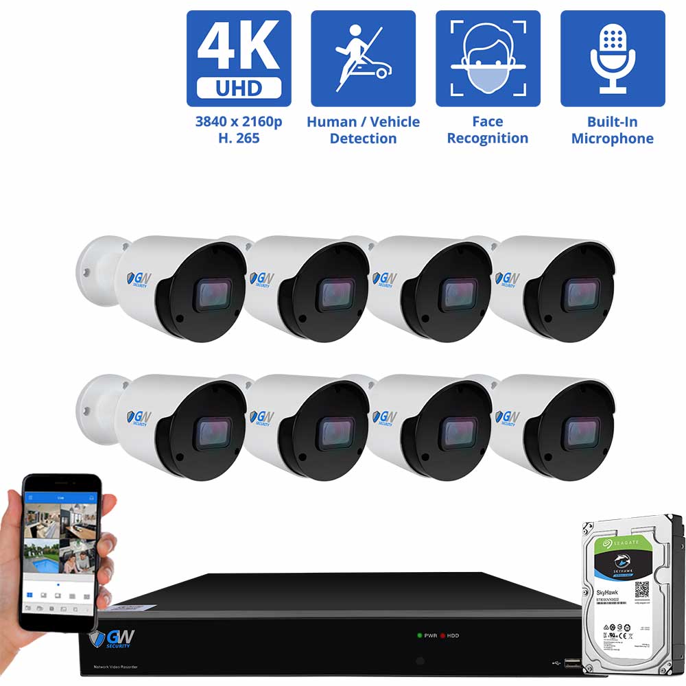 Only for Safevant 1080P PoE Security Camera System 8CH POE NVR 1080P 