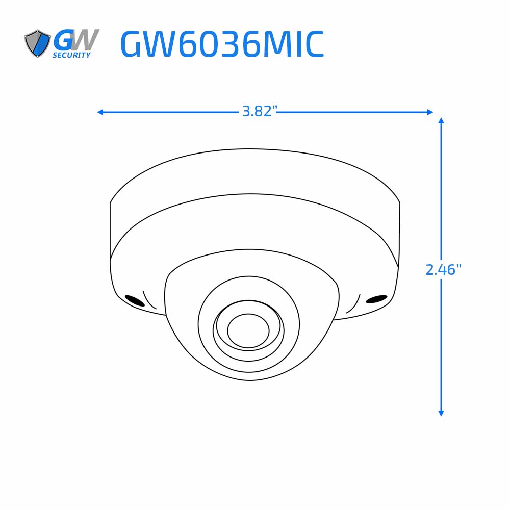 32 Channel NVR Security Camera System with 24 * 6MP IP Mini Dome 2.8mm Fixed Lens Camera, Human & Vehicle Detection, Built-In Microphone - Image 4