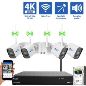 8 Channel WIFI NVR Security Camera System