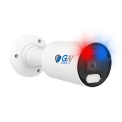 GW8528RSLIP 8MP 4K IP POE 3.6mm Fixed Lens Bullet Security Camera, Two-Way Audio, Color Night Vision, Active Deterrence, AI
