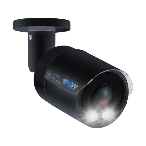 GW802501M 8MP 2.8mm Fixed Lens Bullet Security Camera, Built-In Microphone, Human / Vehicle Detection, White Light