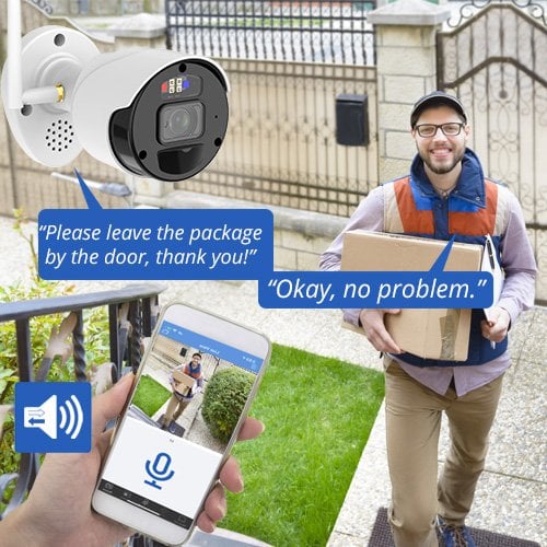 Channel WIFI NVR Security Camera System