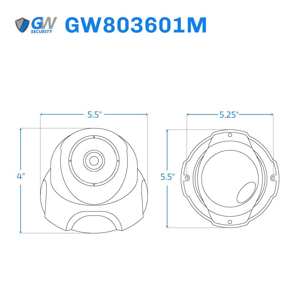 8 Channel NVR Security Camera System with 8 * 8MP IP POE 2.8mm Fixed Lens Turret Security Camera, Built-In Microphone, Human / Vehicle Detection - Image 4
