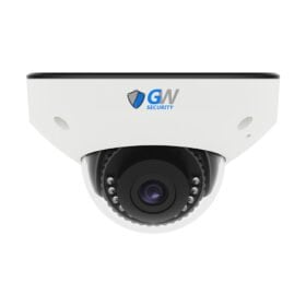 GW1263301M 12MP 6K IP POE 2.8mm Fixed Lens Mini-Dome Security Camera, Human / Vehicle Detection, Face Recognition, Smart AI Analytics, Built In Mic