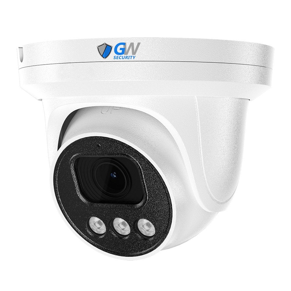 GW863601M 8MP 4K IP POE 2.8mm Fixed Lens Turret Security Camera, Human / Vehicle Detection, Face Recognition, Smart AI Analytics, Built In Mic - Image 2