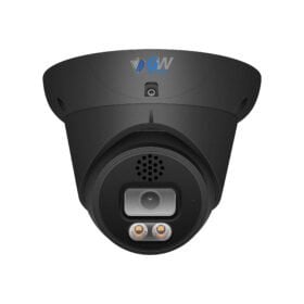 GW809802M 8MP IP POE 2.8mm Fixed Lens Black Turret Security Camera