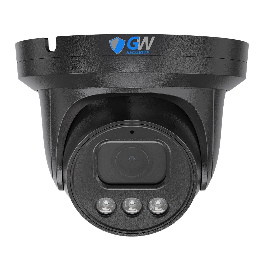 GW1263401M 12MP 6K IP POE 2.8mm Fixed Lens Turret Security Camera, Human / Vehicle Detection, Face Recognition, Smart AI Analytics, Built In Mic