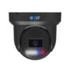 GW869801T 8MP 4K IP POE 2.8mm Fixed Lens Black Turret Smart Dual Light Active Deterrence Security Camera, TAA Compliant, Human / Vehicle Detection, Face Recognition, Smart AI Analytics, Built In Mic