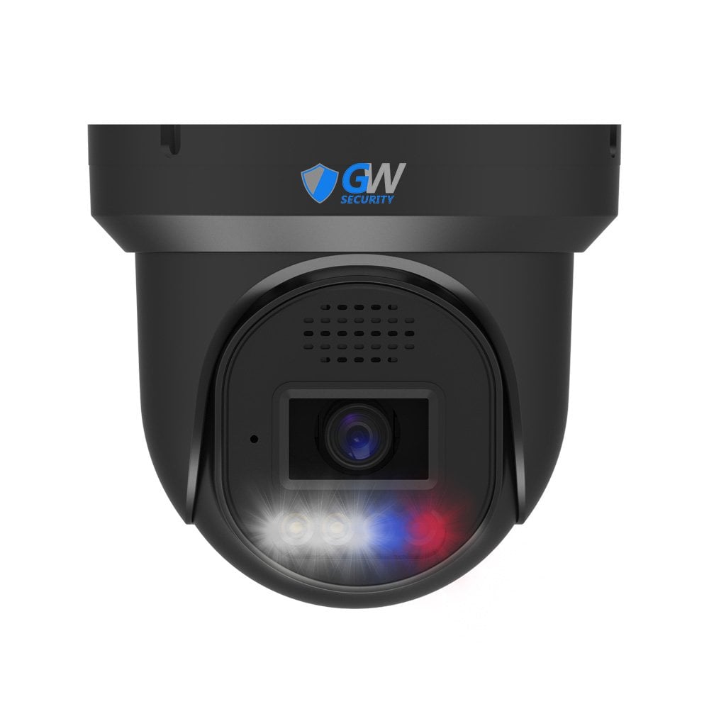 GW869801T 8MP 4K IP POE 2.8mm Fixed Lens Black Turret Smart Dual