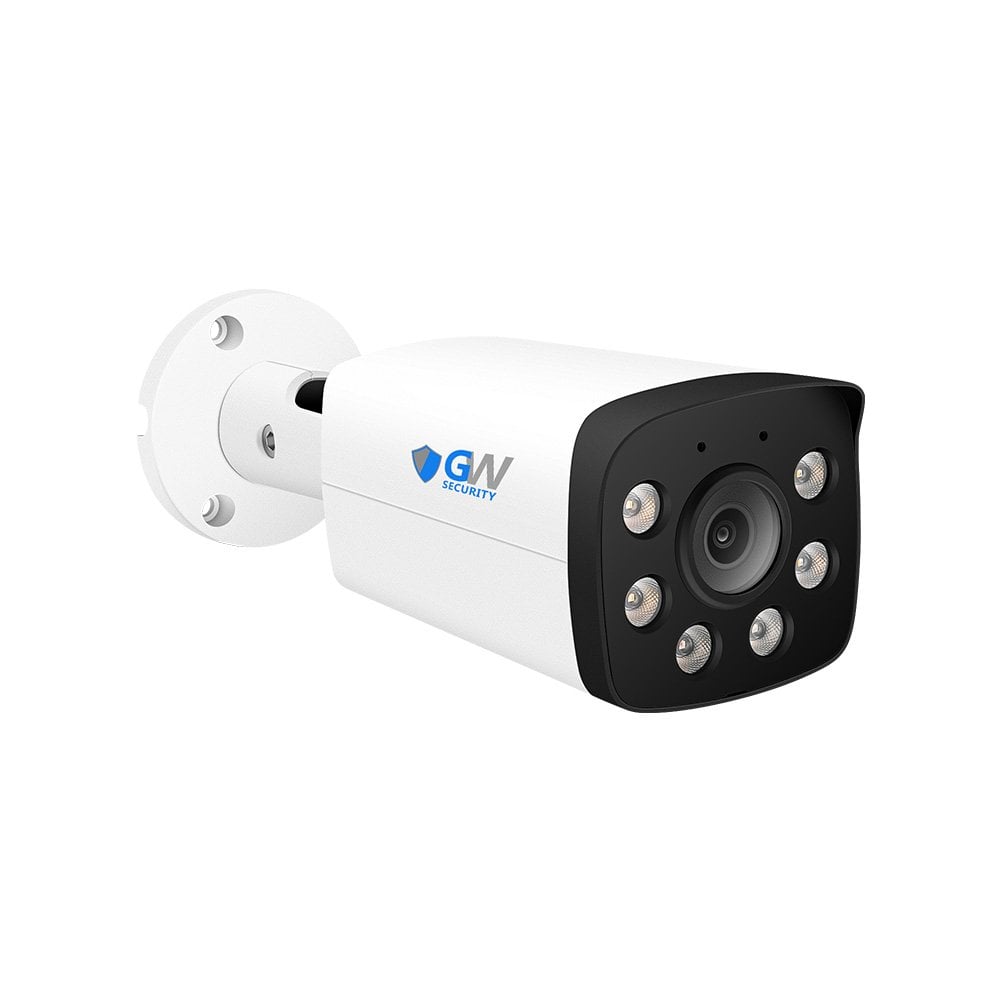 GW802402T 8MP IP POE 2.8mm Fixed Lens Bullet Security Camera, Human/Vehicle Detection, Face Recognition, Two-Way Audio, Full-Time Color Night Vision - Image 2
