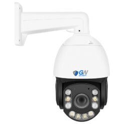 GW813PTZ 8MP 4K IP PTZ 4.5mm-148.5mm Motorized Lens Security Dome Camera, 33X Optical Zoom, Pan-Tilt-Zoom, Dual-Light, Human / Vehicle Detection, Auto-Tracking, Two-Way Audio