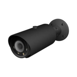 GW805302M 8MP IP POE 5X Optical 2.7-13.5mm Varifocal Lens Black Bullet Security Camera, Human / Vehicle/ Face/ Pet Detection, Built-In Microphone, White Light