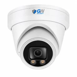GW57701HDMIC 5MP HD 4-in-1 Analog Coaxial 2.8mm Fixed Lens Turret Security Camera, Built-In Mic